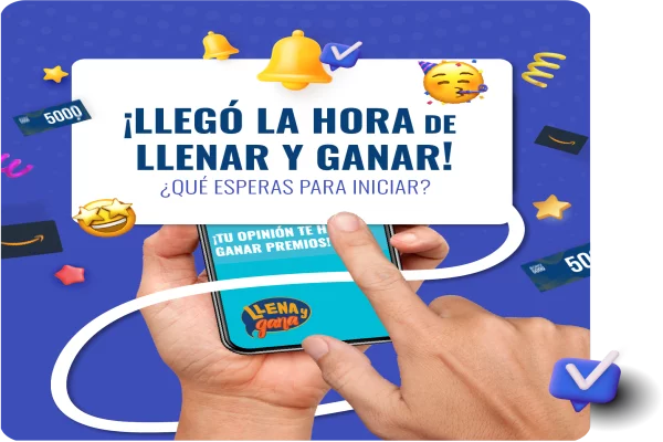 ¡Llegó la hora de llenar y ganar!